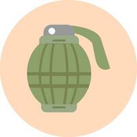 Hand Grenade Vector Icon