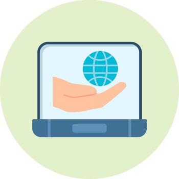 globe netwrok Vector Icon