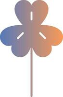 Clover Gradient Icon vector