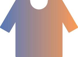 Shirt Gradient Icon vector