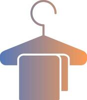 Changing Room Gradient Icon vector