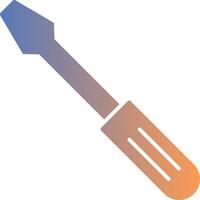 Screwdriver Gradient Icon vector