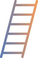 Ladder Gradient Icon vector