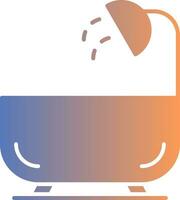 Shower Gradient Icon vector