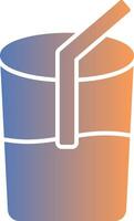 Drink Gradient Icon vector