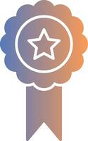 Quality Gradient Icon vector