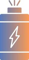 Power Gradient Icon vector