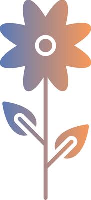 Flower Gradient Icon