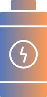 Battery Gradient Icon vector