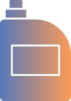 Bleach Gradient Icon vector