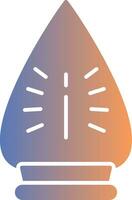 Iron Gradient Icon vector
