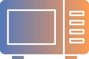 Microwave Gradient Icon vector