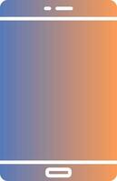 Smart Phone Gradient Icon vector