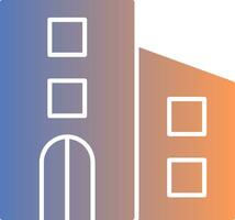 Urbanism Gradient Icon vector