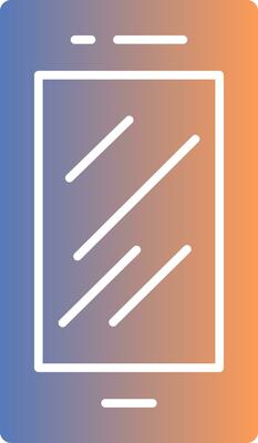 Mobile Phone Gradient Icon
