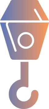 Hook Gradient Icon vector