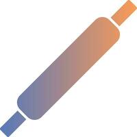 Rolling Pins Gradient Icon vector