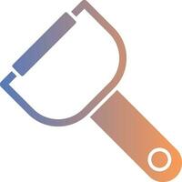 Peeler Gradient Icon vector