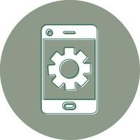 Phone Settings Vector Icon