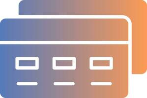 Payment Method Gradient Icon vector