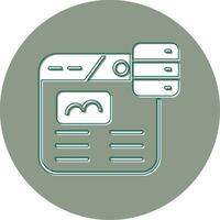 Web Hosting Vector Icon