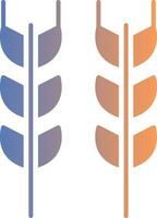 Wheat Gradient Icon vector