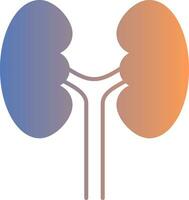 Urology Gradient Icon vector