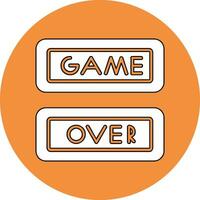 Game over Vector Icon