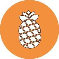 icono de vector de piña