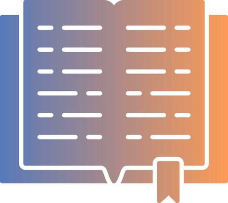 Book Gradient Icon
