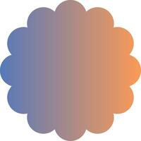 Cost Gradient Icon vector