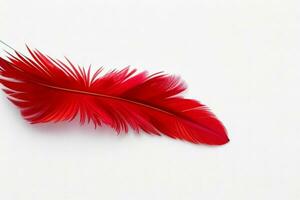 AI generated Feather texture wallpaper background with copy space for text. Pro Photo