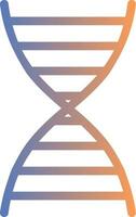 DNA Gradient Icon vector