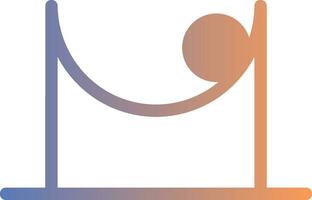 Friction Gradient Icon vector