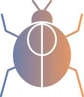 Cockroach Gradient Icon vector