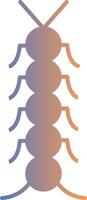 Insect Gradient Icon vector
