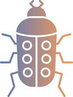 Insect Gradient Icon vector