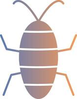 Cicada Gradient Icon vector