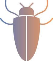 insecto degradado icono vector