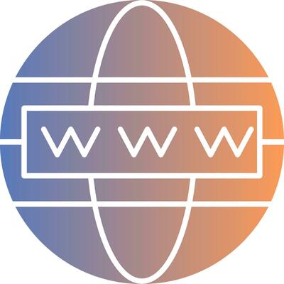 Worldwide Gradient Icon