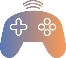 Controller Gradient Icon vector