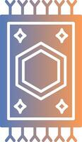 Carpet Gradient Icon vector