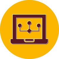 Data Modeling Vector Icon