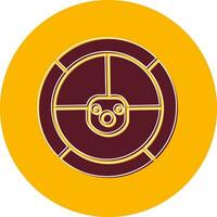 Steering Wheel Vector Icon