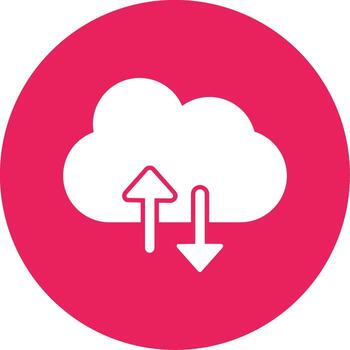 Cloud Computing Vector Icon