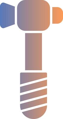 Hammer Gradient Icon