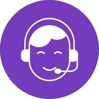 Customer Service Agent Vector Icon