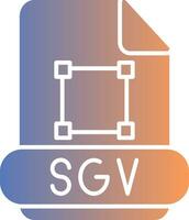 Svg Gradient Icon vector