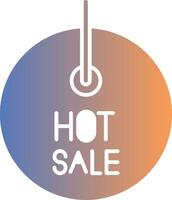 Hot offer Gradient Icon vector