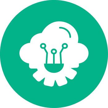 Cloud Computing Vector Icon